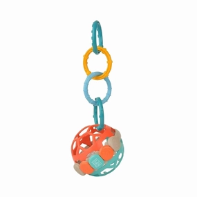 Let's Be Child Ringed Ball Rattle Assorted