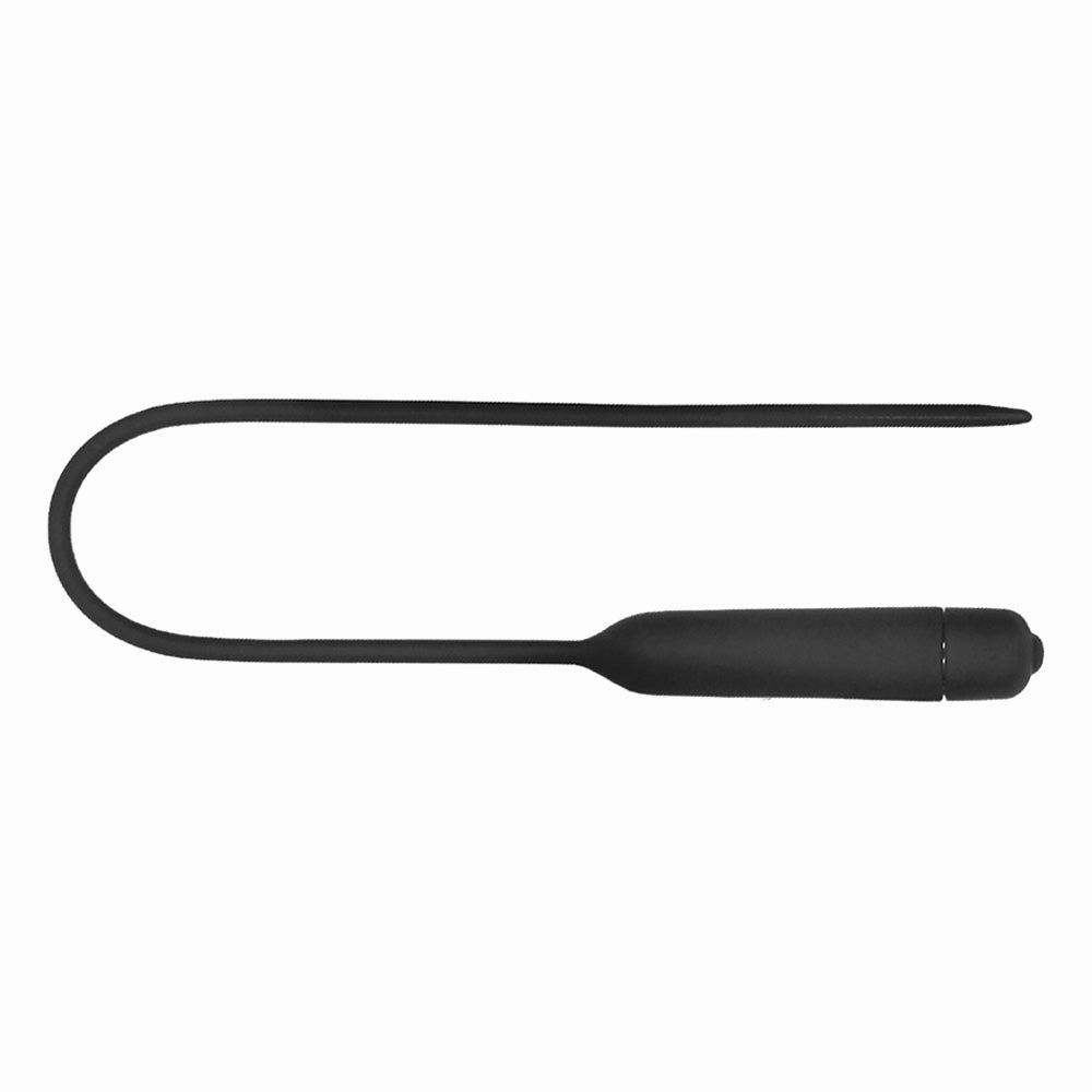Leto 350mm Extra-Long Vibrating Silicone Urethral Sound