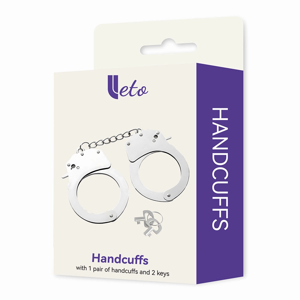 Leto Basic Metal Handcuffs