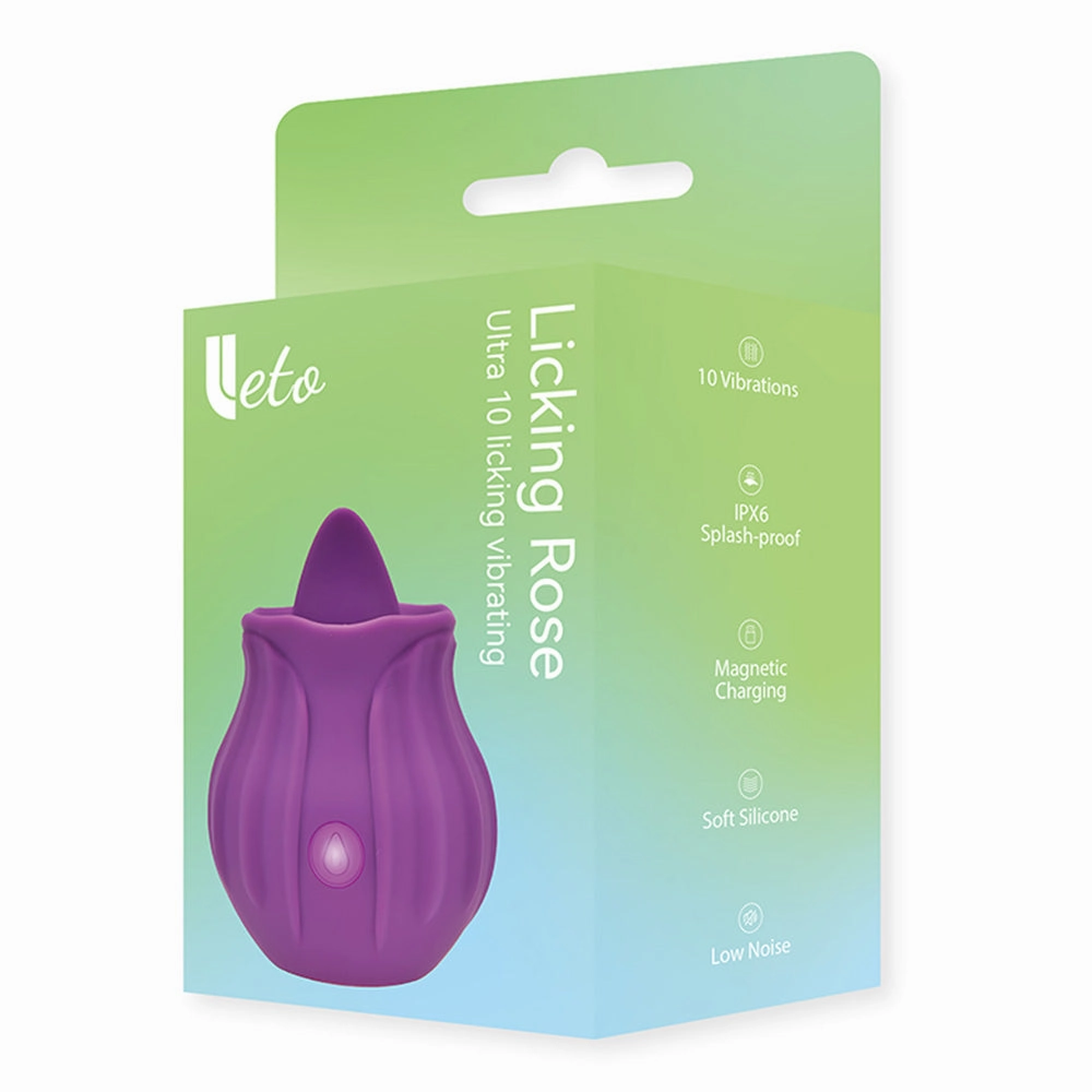 Leto Clitoral Licking Rose Vibrator