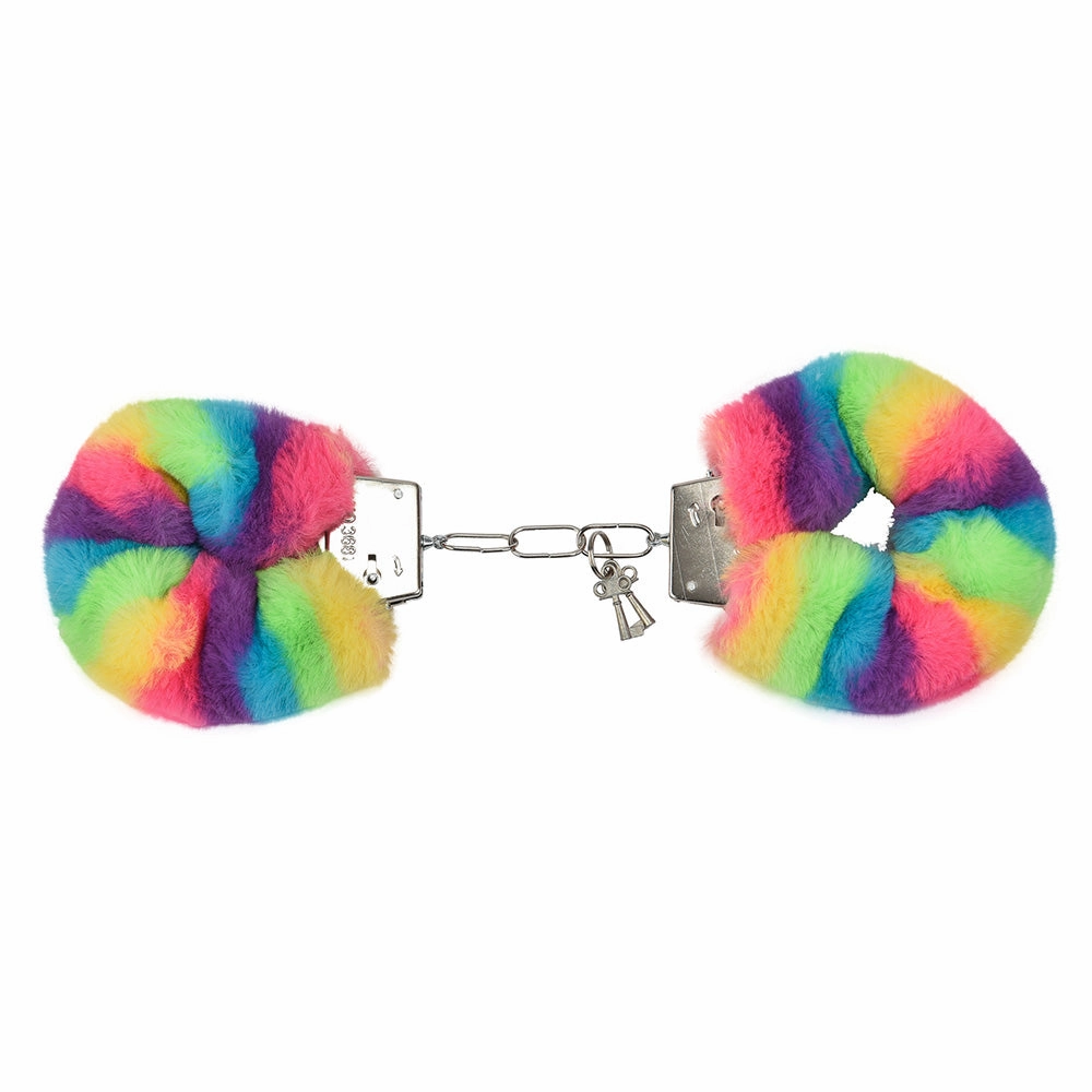 Leto Fluffy Metal Handcuffs