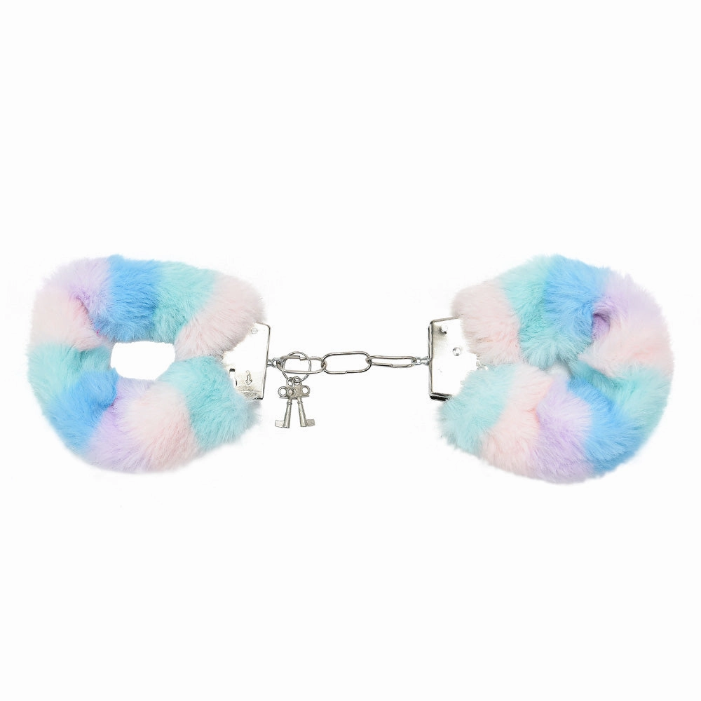 Leto Fluffy Metal Handcuffs