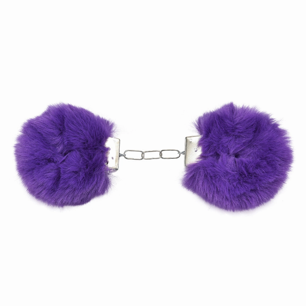 Leto Fluffy Metal Handcuffs