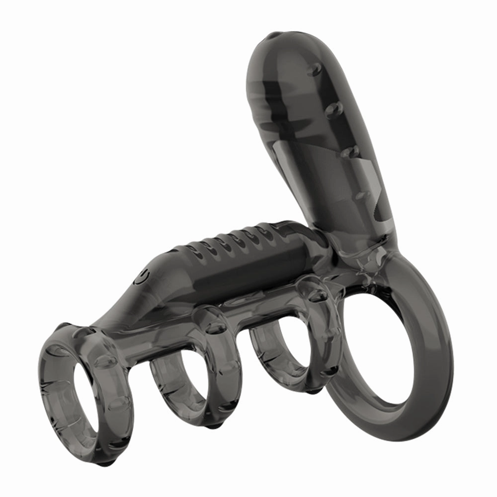 Leto Wave 2 Vibrating Clitoral Cock & Ball Ring Penis Sleeve