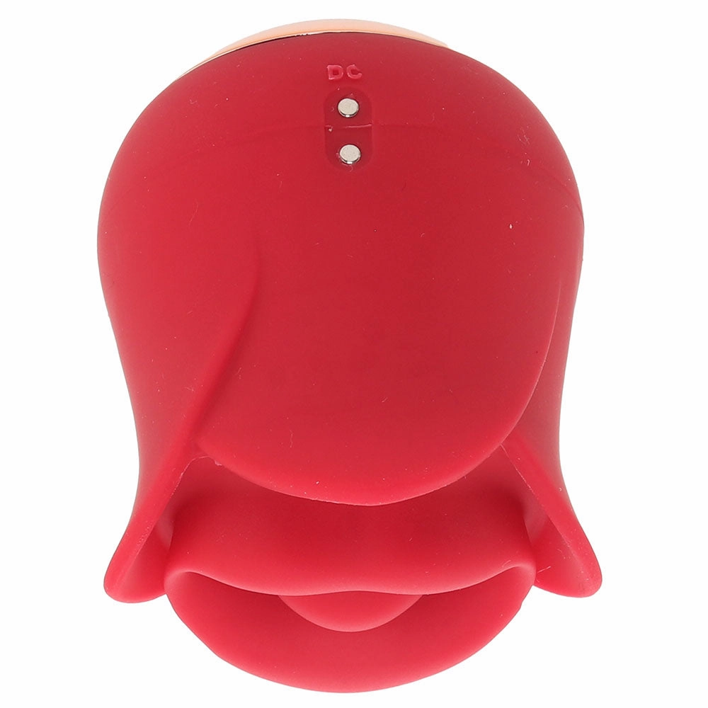 Lickgasm Sweet Kiss Clitoral Vibe in Red