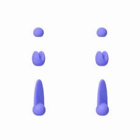 Lovense - 3 Attachments (for Hyphy) Set of 2