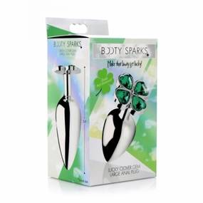 Lucky Clover Gem Anal Plug - Large