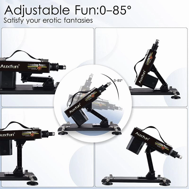 Lurevibe - Automatic Sex Machine Sex Toys Love Machine Device Gun with 6 Attachments