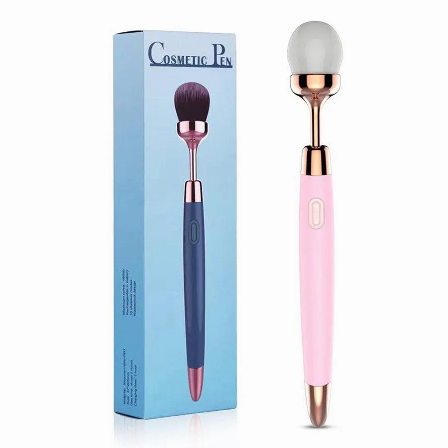 Makeup Brush Clit Vibrator