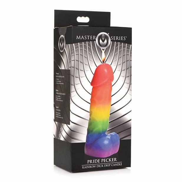 Master Series - Pecker Dick Drip Candle Wax Play BDSM