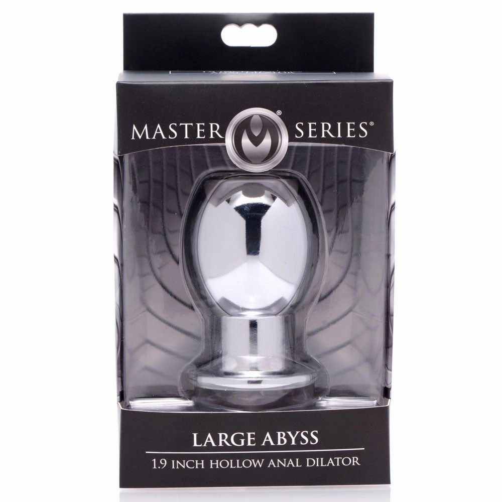 Master Series Abyss Hollow Anal Dilator Plug