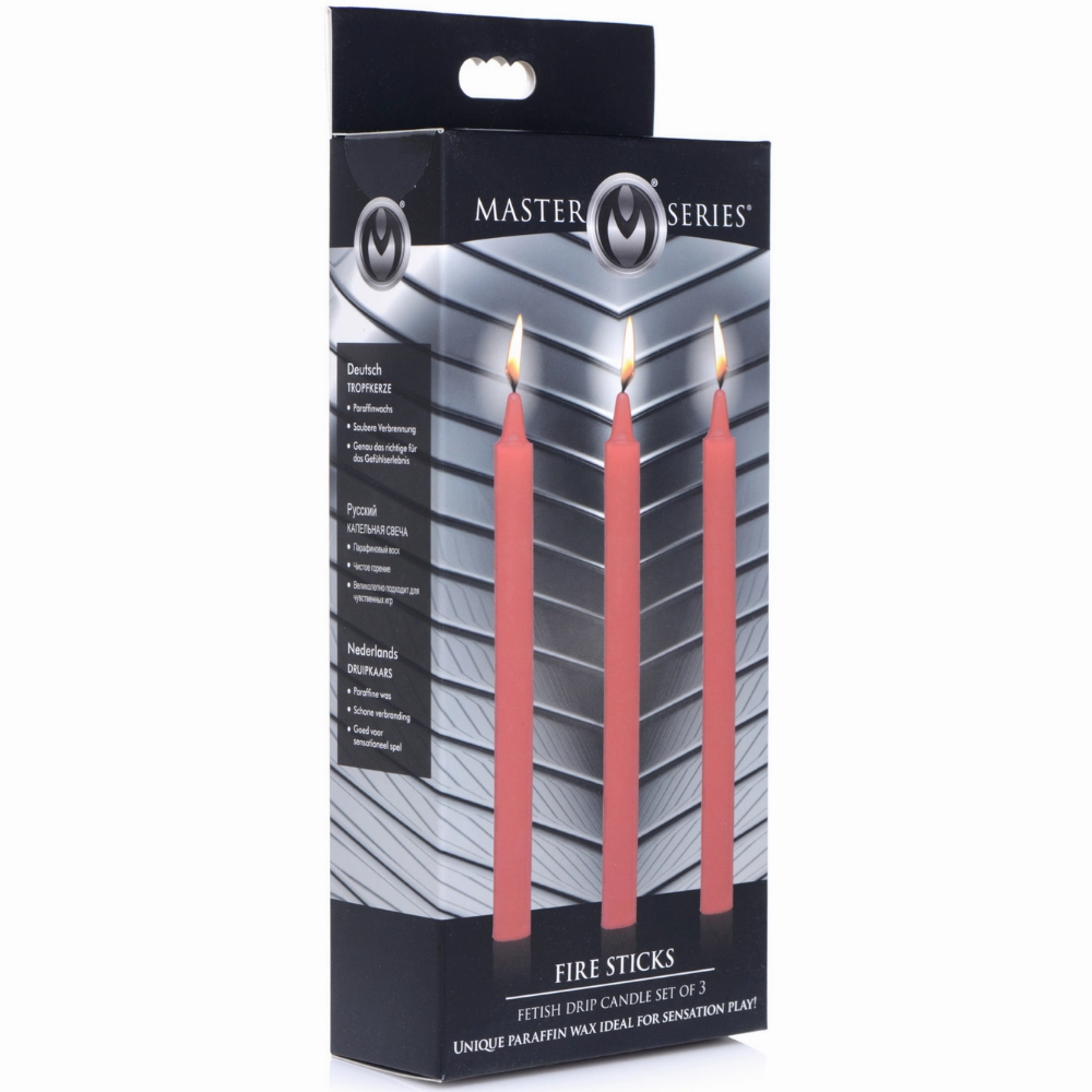 Master Series Fetish Drip Candles - Set of 3