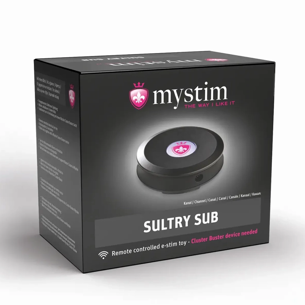 Mystim Sultry Sub Channel 2 Remote Control E-Stim Toy & Electrode