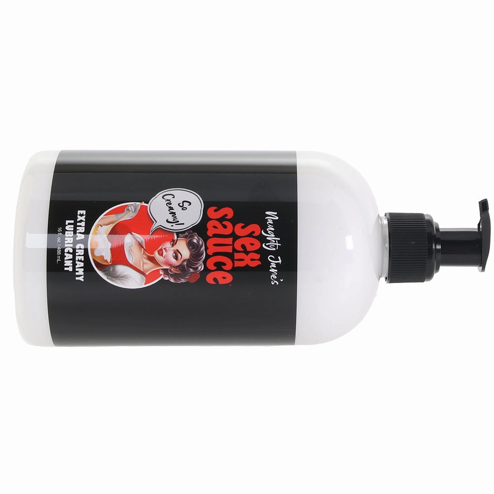 Naughty Jane's Sex Sauce Extra Creamy Lubricant in 16oz/488