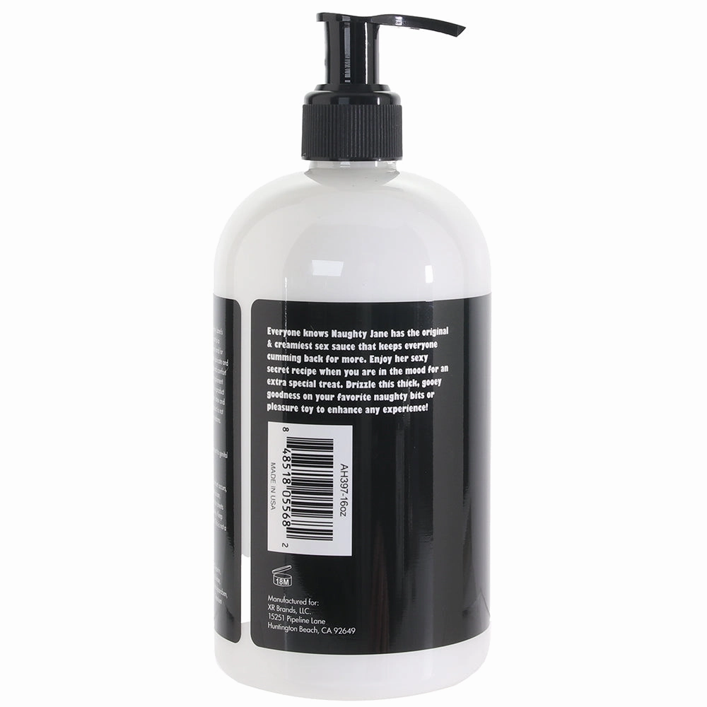 Naughty Jane's Sex Sauce Extra Creamy Lubricant in 16oz/488