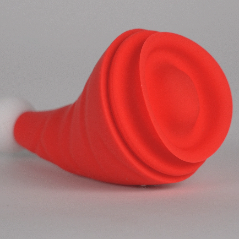 Naughty Santa Hat Christmas Rolling Pearl Clitoral Vibrator
