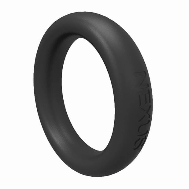 Nexus - Enduro Plus Thick Stretchy Silicone Cock Ring (Black)