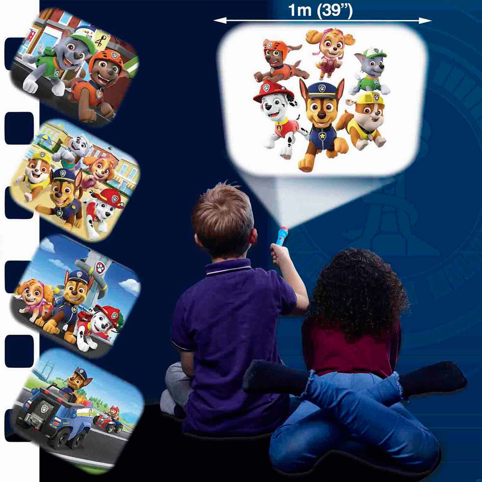 Nickelodeon Paw Patrol Torch Light & Projector