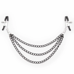 Nipple Clamps - Triple Chain Alligator Type Nipple Clamps