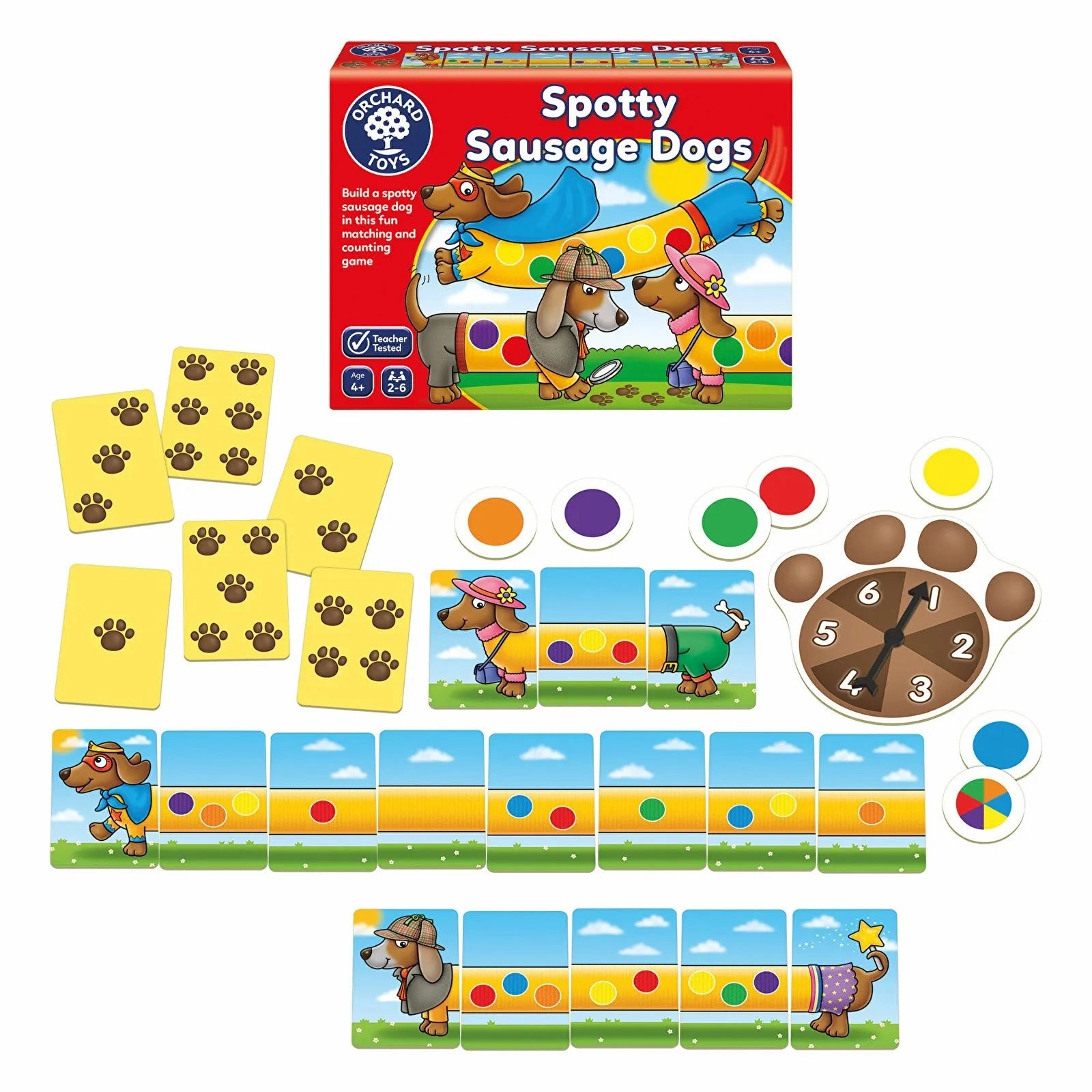 Orchard Toys Spotty Sausage Dogs