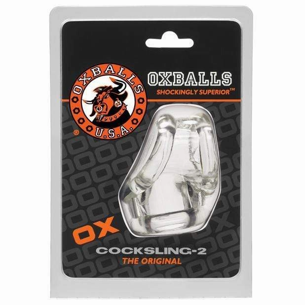 Oxballs - Cocksling 2 Cock Sleeve (Clear)