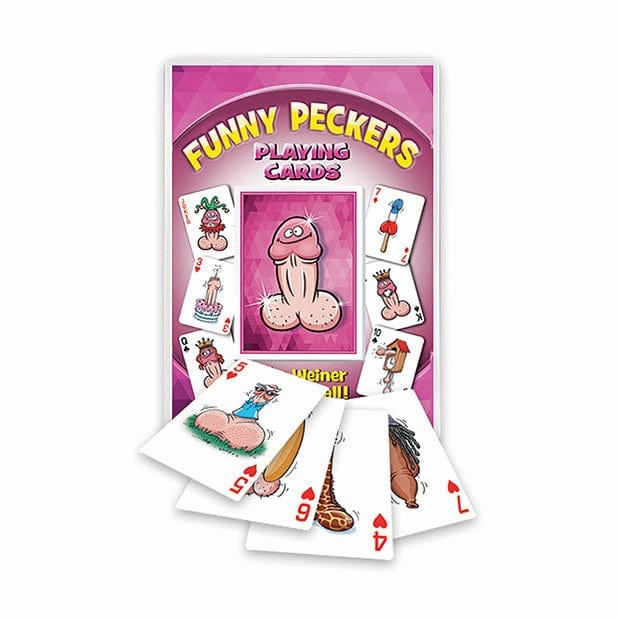 Ozze Creations - Funny Peckers Playing Poker Cards