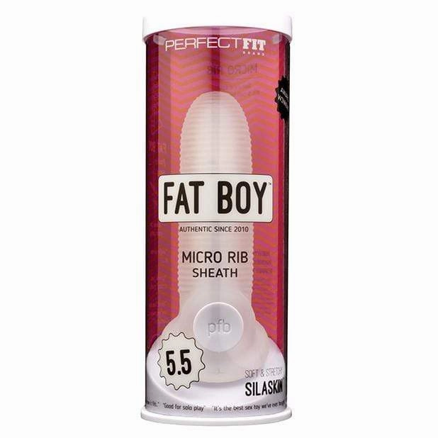 Perfect Fit - Fat Boy Micro Rib Sheath Cock Sleeve