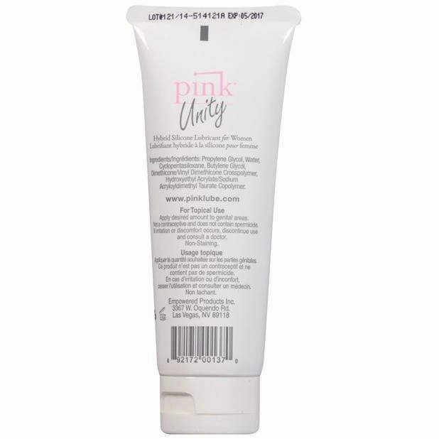 Pink - Unity Hybrid Silicone Based Lubricant for Woman