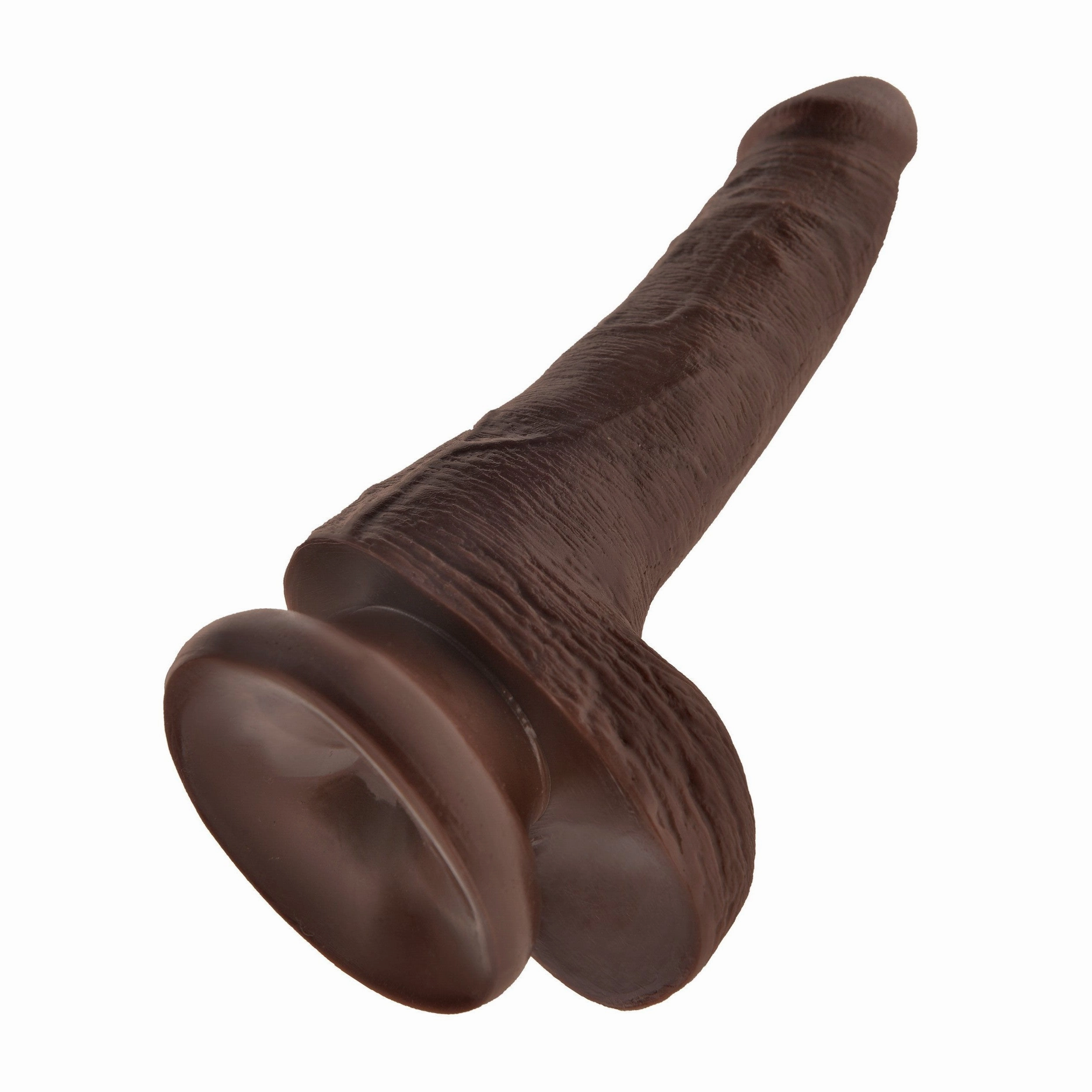 Pipedream - King Cock 6" Cock with Balls (Dark Brown)