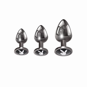 Playboy Pleasure Pleasure 3 Ways Butt Plugs