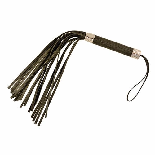 Plesur - PVC Textured Flogger BDSM (Black)