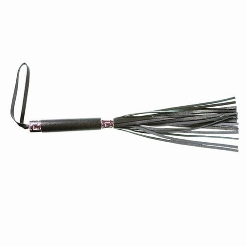 Plesur - PVC Textured Flogger BDSM (Black)