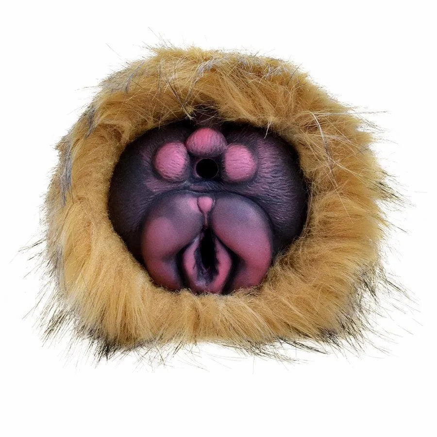 Plush Cat Fake Pussy Sex Toy for Men