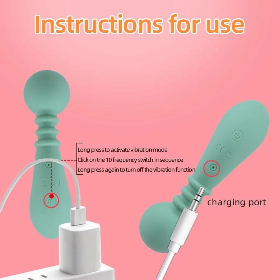Premium Silicone Vibrating Anal Dildo