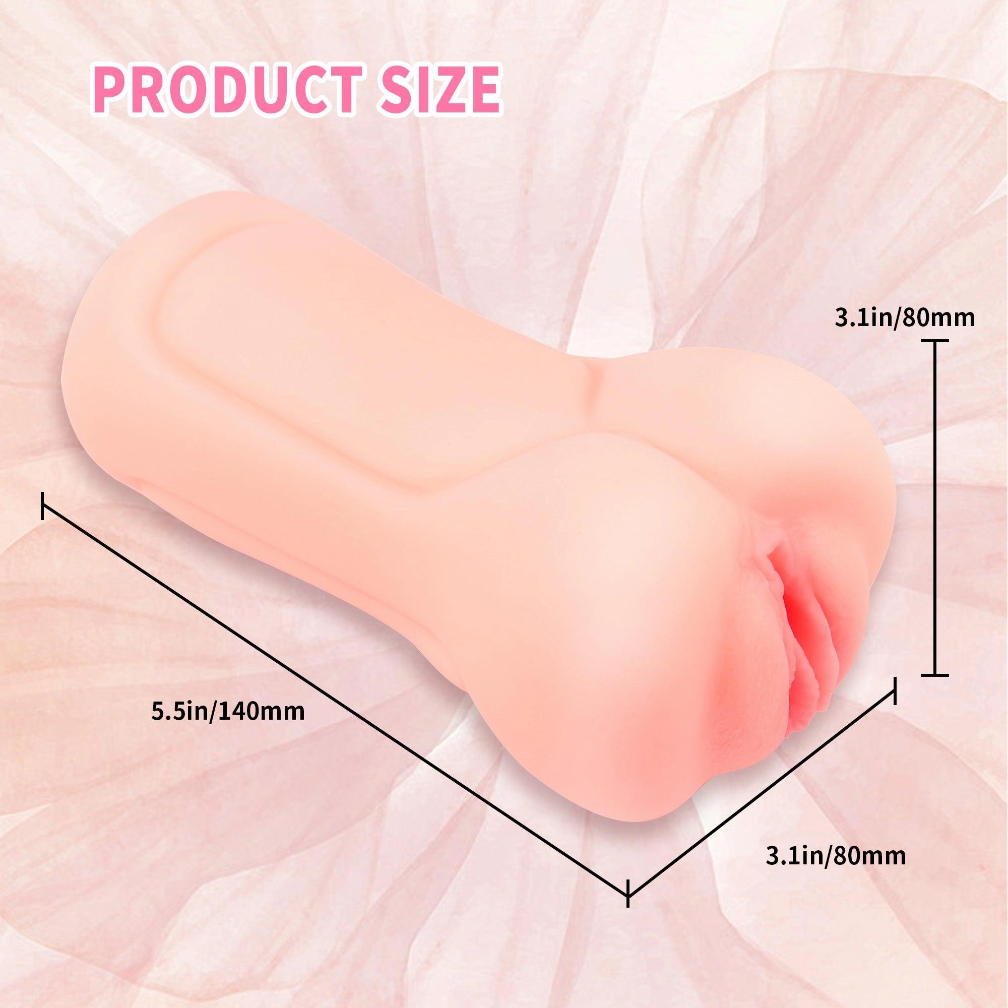 Propinkup Pink Realistic Pocket Pussy Silvia toys Male Masturbator