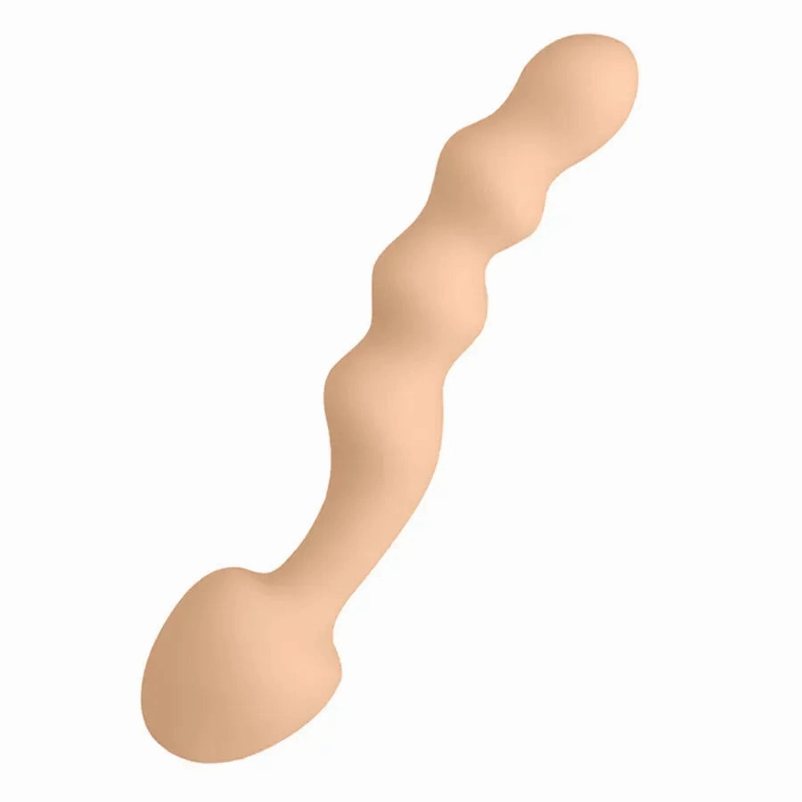 Pure Silicone G-spot Beads Vibrator