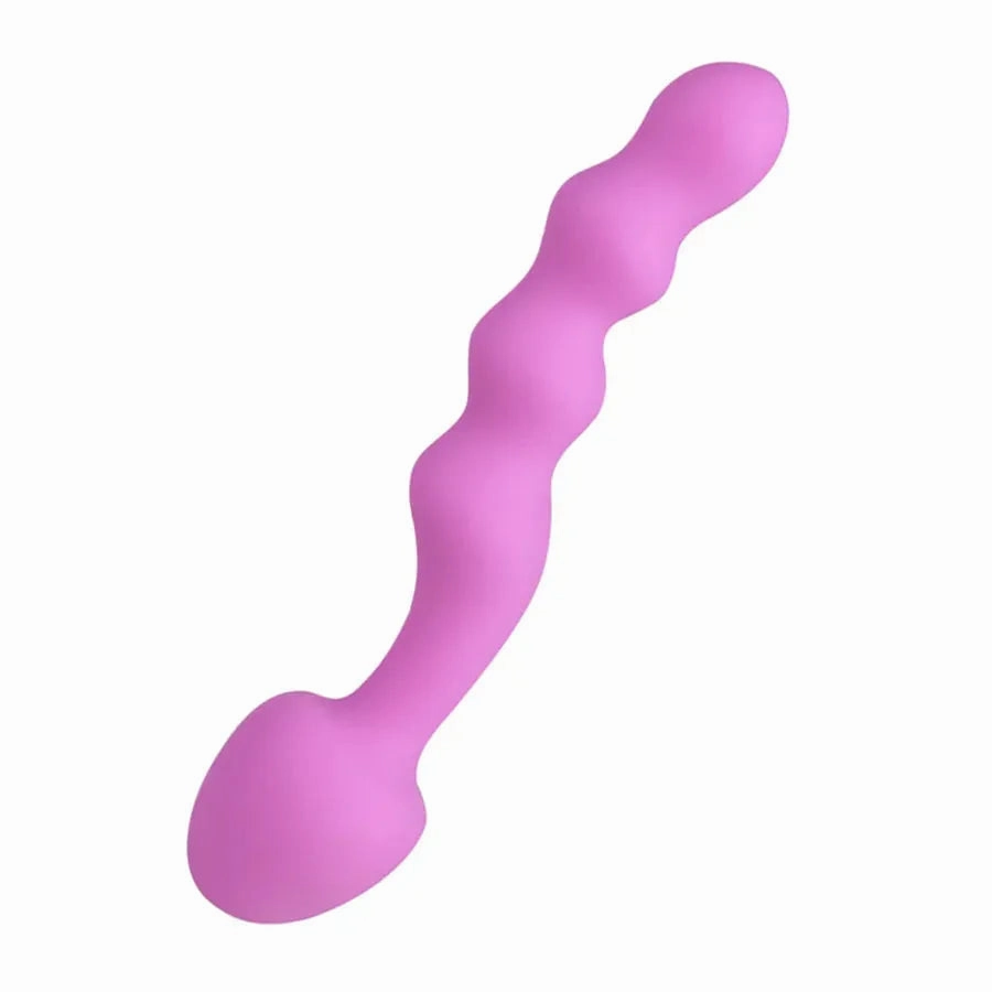 Pure Silicone G-spot Beads Vibrator