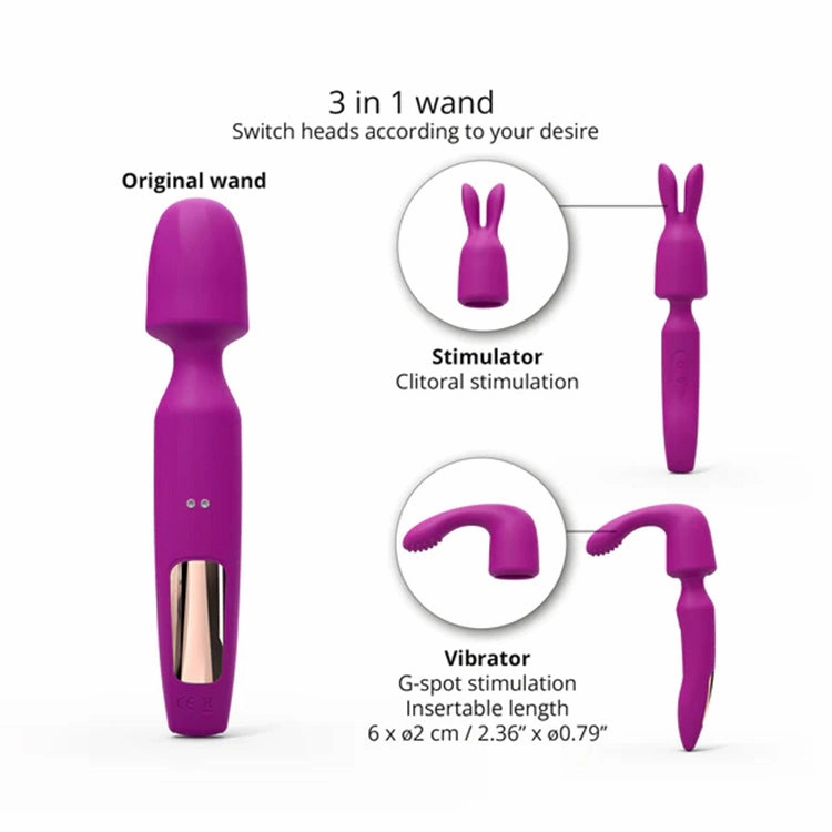 R-Evolution Vibrating Wand & Attachments