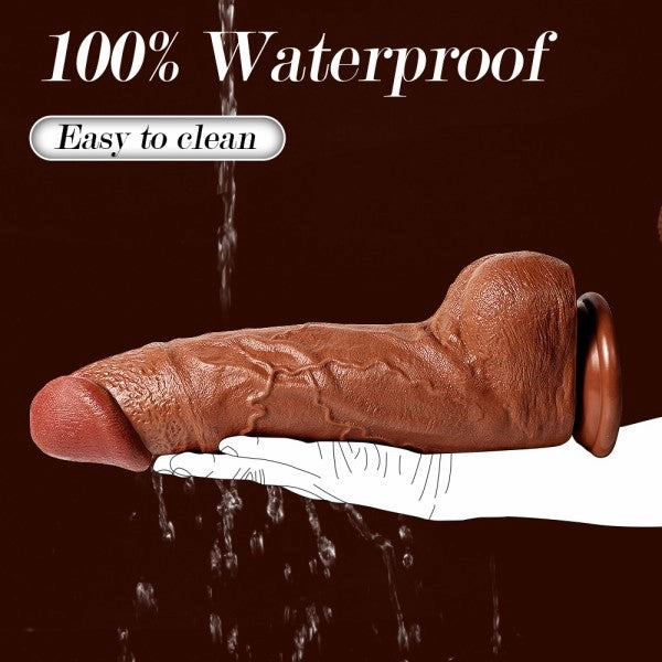 Realistic Huge Dildo 13.4" Damon Thick Dildos with Suction Cup Adult Sex Toy 【US Stock Available Only】