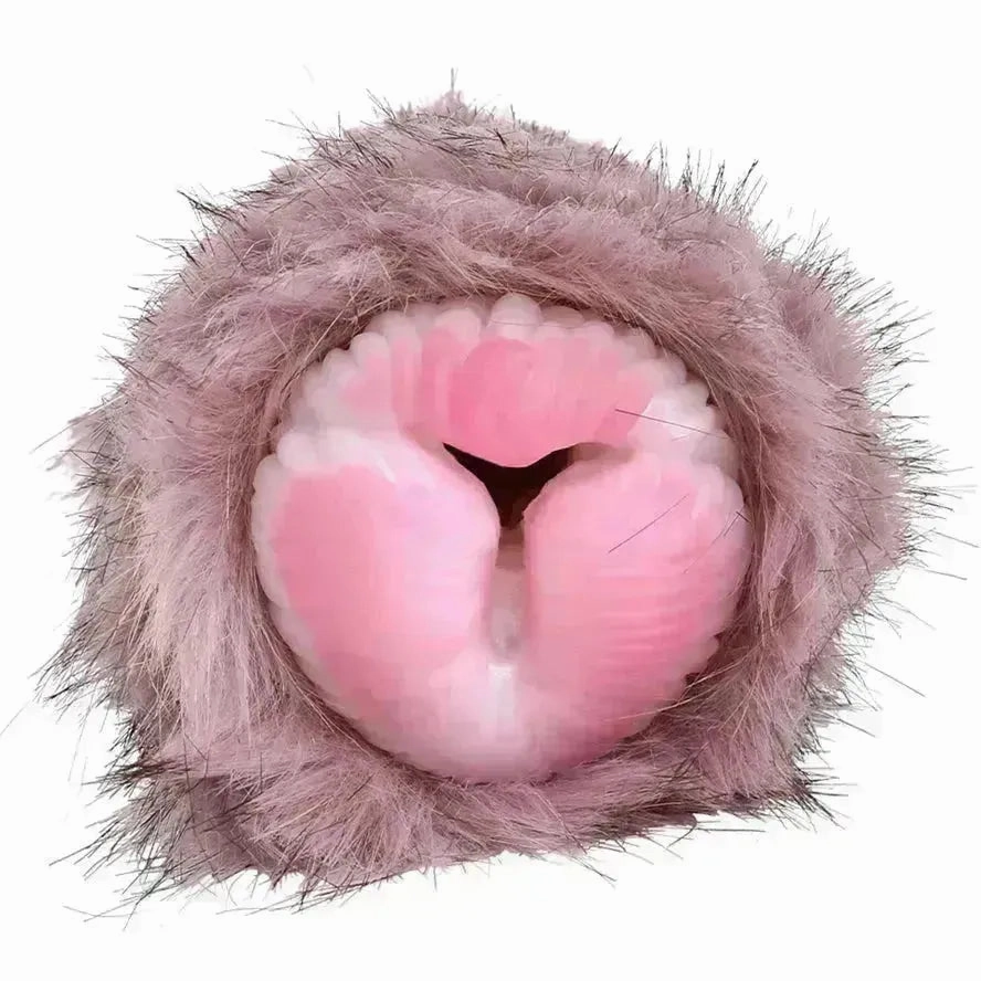 Realistic Plush Dog Pussy Toy