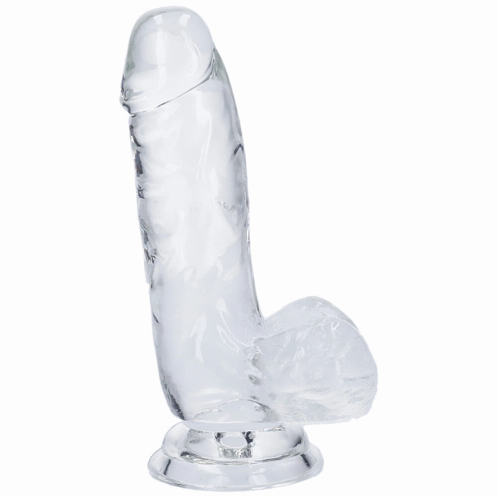 Realistic Suction Cup Dildo with Balls