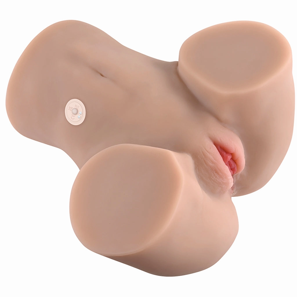 Rear Beauty Sucking & Vibrating Masturbator in Light
