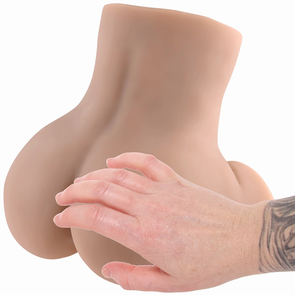Rear Beauty Sucking & Vibrating Masturbator in Light