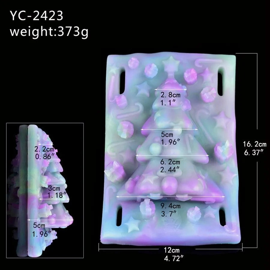 Remote Christmas Tree Glowing Grinder Sex Toy