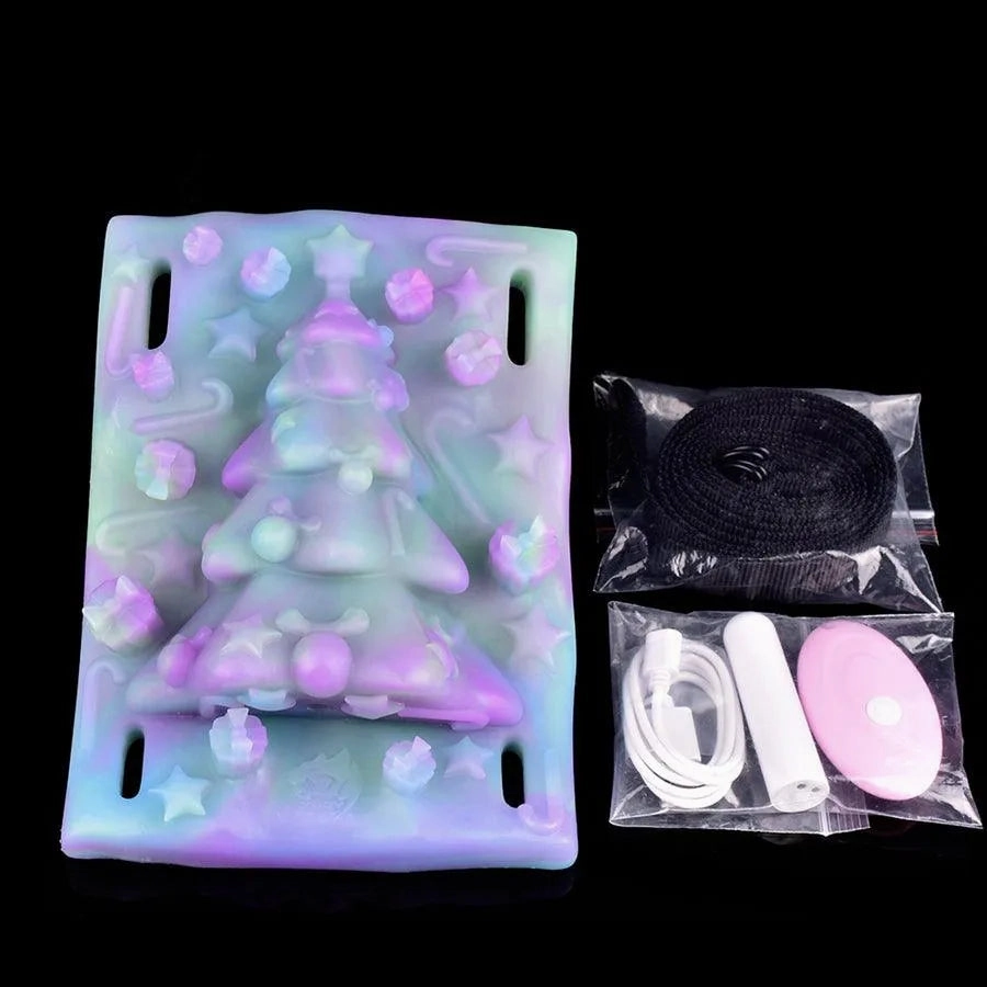 Remote Christmas Tree Glowing Grinder Sex Toy