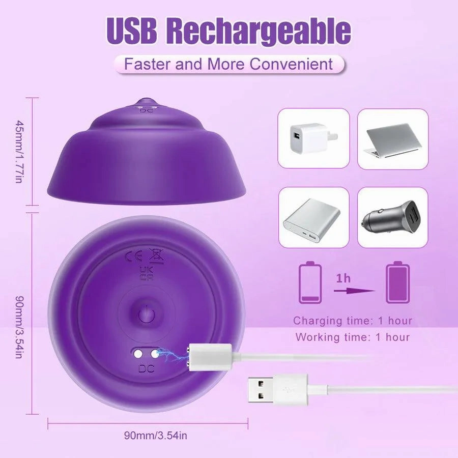 Remote Control Silicone Lactation Massager
