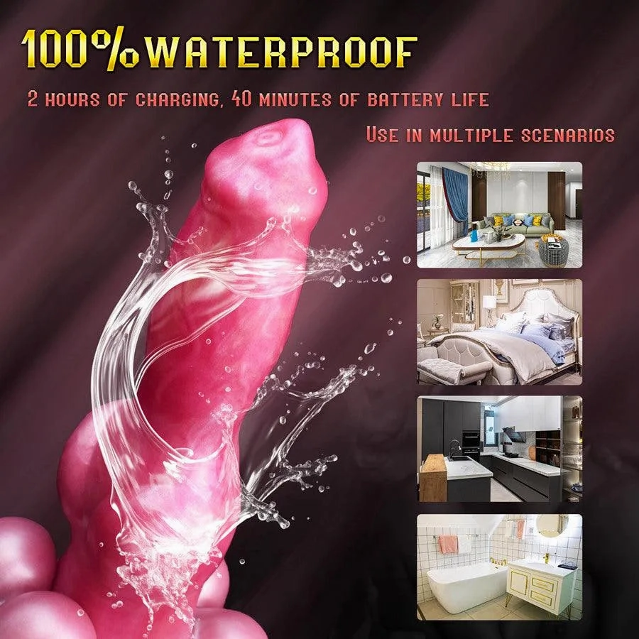Remote Control Thrusting Dog Dildo Vibrator