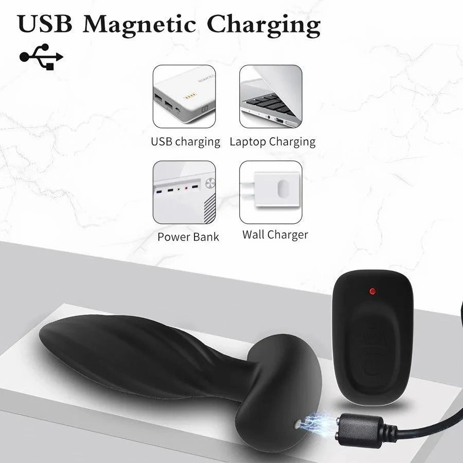 Remote Control Vibrating Anal Plug