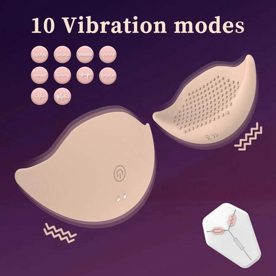 Remote Control Vibrating Breast Massager
