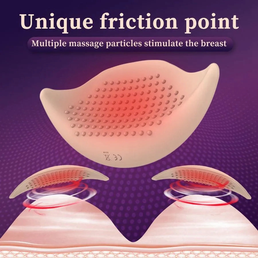 Remote Control Vibrating Breast Massager
